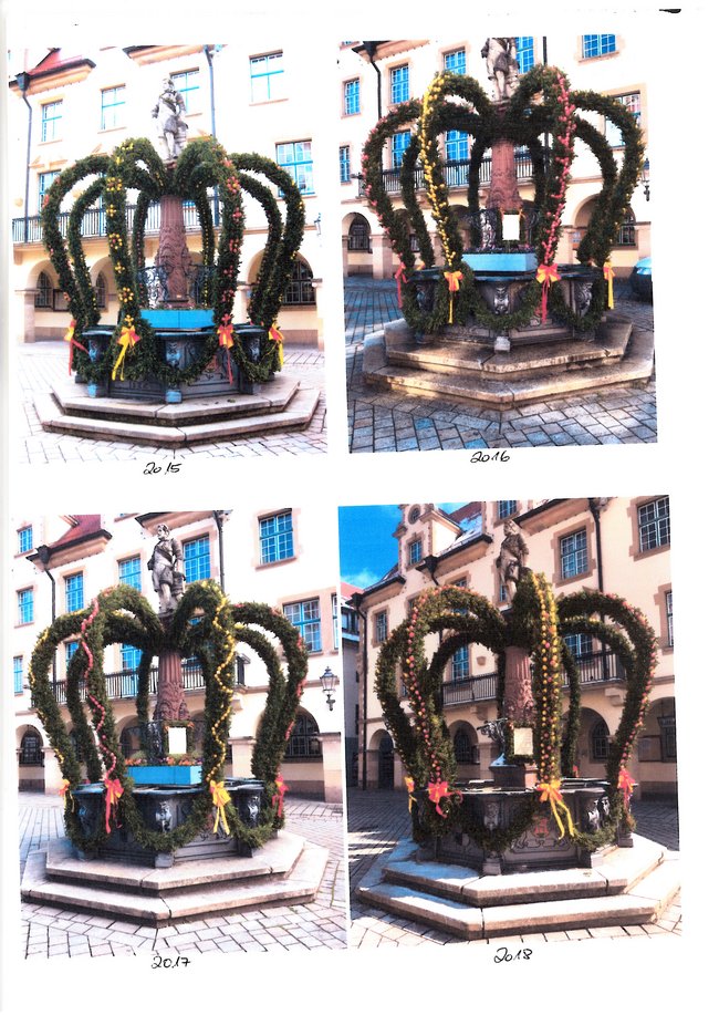 Osterbrunnen-Kreativteam