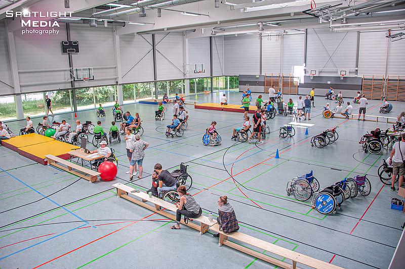 "Das Fußballspiel" für Rollstuhlfahrer*innen