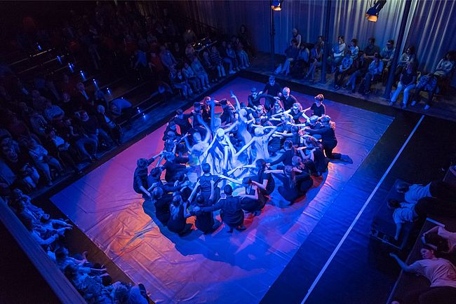 Robert Schwärecke, Annemarie Gerlach, Francesca Bratte, Yannik Lemke, Be Voice Deutsch-Niederländisches Tanzprojekt, Goldener Faden e. V.