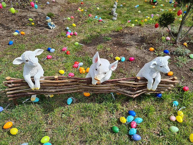 Ostertiere in der Reußallee