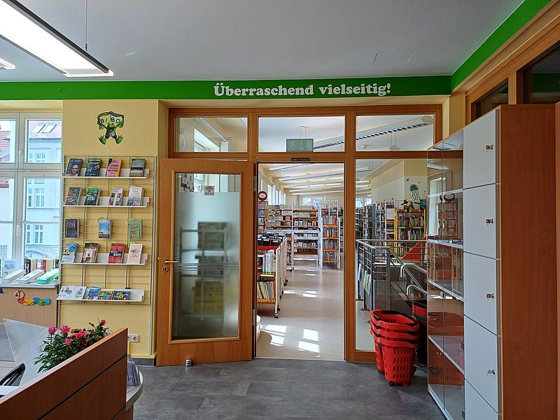 Eingangsbereich Bibliothek