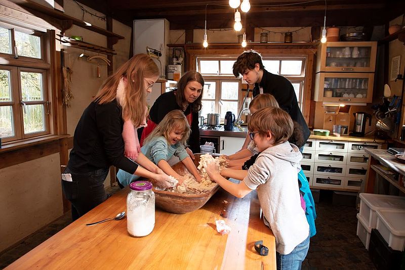 Wir backen Brötchen wie zu Oma´s Zeiten