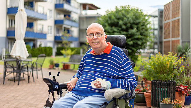 Selbsthilfe Körperbehinderter Main-Kinzig e.V., 1. Vorsitzender Uwe Schneider