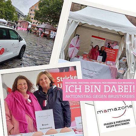 Aktionstag gegen Brustkrebs "Ich bin dabei!"