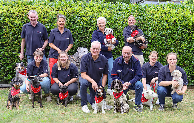 Besuchs- und Begleitdienst mit Hund im Stadtverband Emsdetten des Malteser Hilfsdienst e. V. 