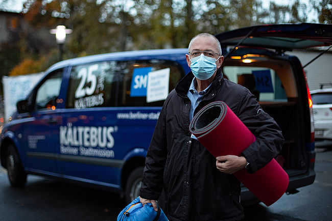 Kältebus der Berliner Stadtmission 