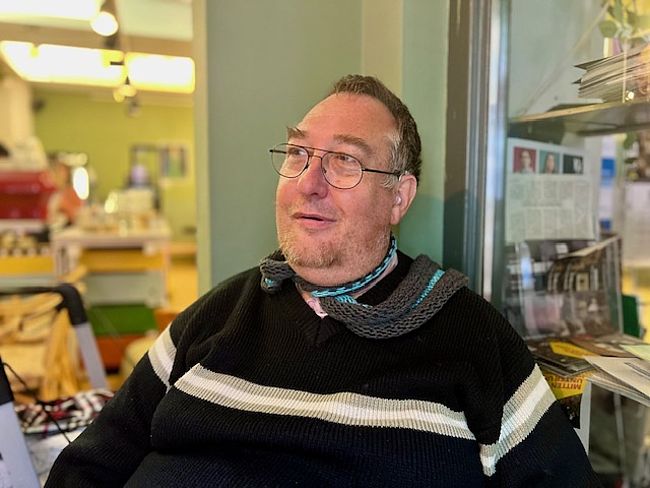 Christian Specht, Initiator und Präsident des Berliner Behindertenparlaments/selbstvertretendes Mitglied im Vorstand der Lebenshilfe Berlin