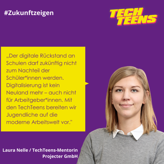 Digitalisierungsinitiative TechTeens