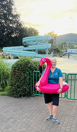 Das Team im Lahnauenbad 