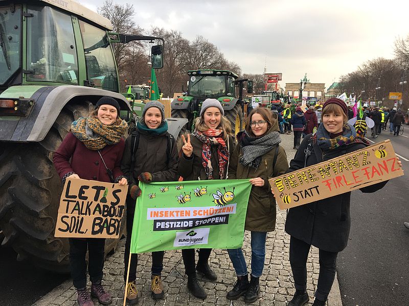 Mitglieder der BUNDjugend Leipzig