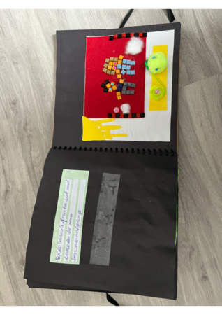 Buch für Sehbeeinträchtigte: Geschriebenes, Blindenschrift, fühlbares Bild