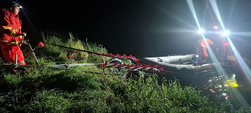 Absicherung Entenrennen