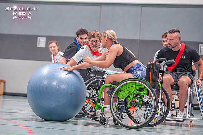Rolli-Treff e.V. Wheelsoccer Spieltag in Nürnberg