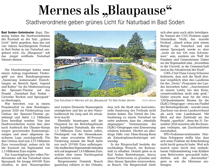 Zeitungsartikel